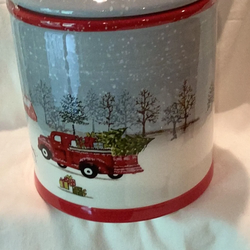Christmas Canister